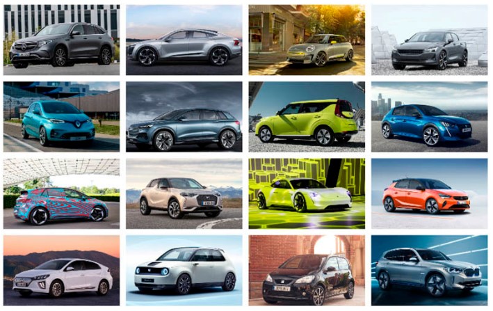 mosaico mejores coches